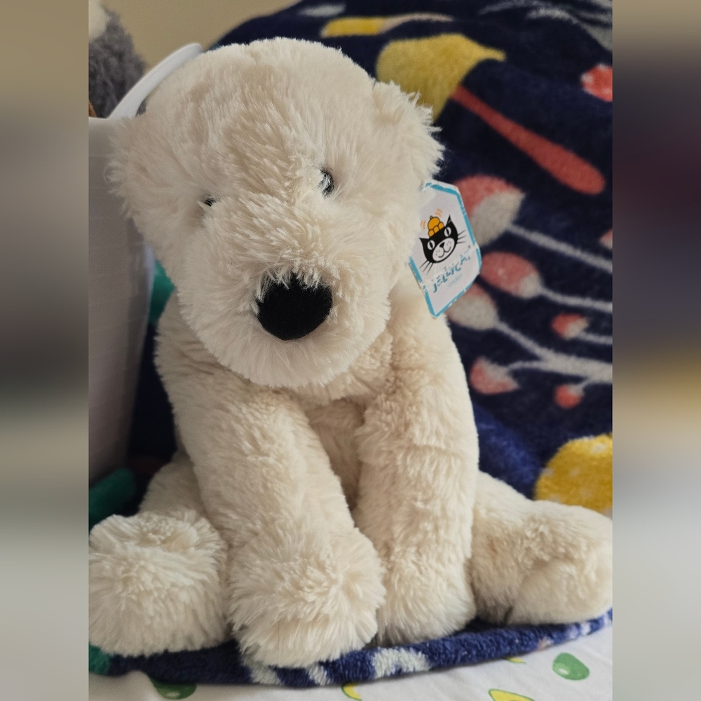 Jellycat Soft Cream Bear Plush